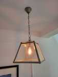 Lampy szklane 4 sztuki jednakowe