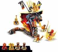 Nowe Klocki 463EL Ognisty kieł komp. z LEGO NINJAGO 70674