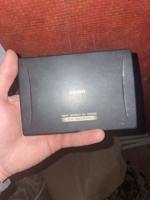 Продам ретро електронний органайзер CASIO DC-7800RS (32×6, підсвітка)
