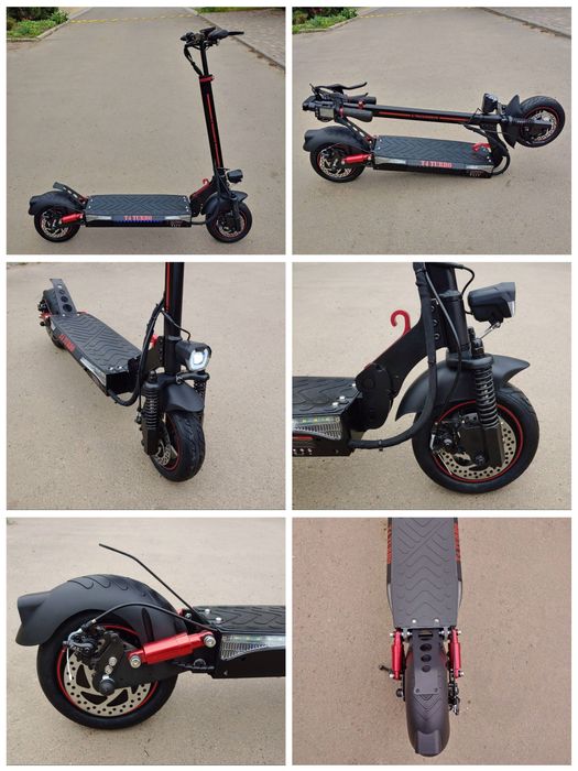 ꧁ХИТ ЦЕНА‼️ Электросамокат Crosser T4 Turbo АКЦИЯ T4 PRO Черный Жми꧂