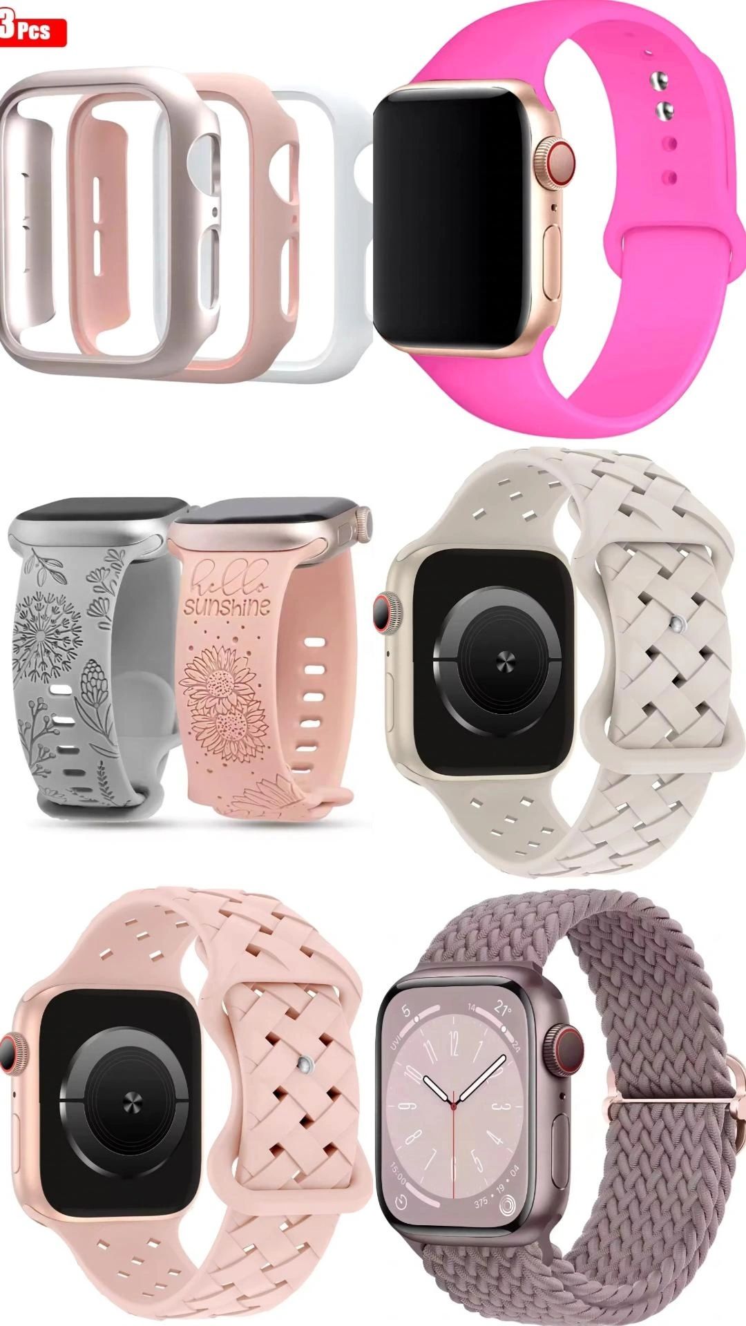 Смарт-годинник Smart Watch HW9 mini 41 мм series 9 + 6 ремінців, 10 пл