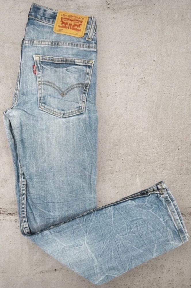 Spodnie jeansowe chłopięce Levis 502 rozm. 140