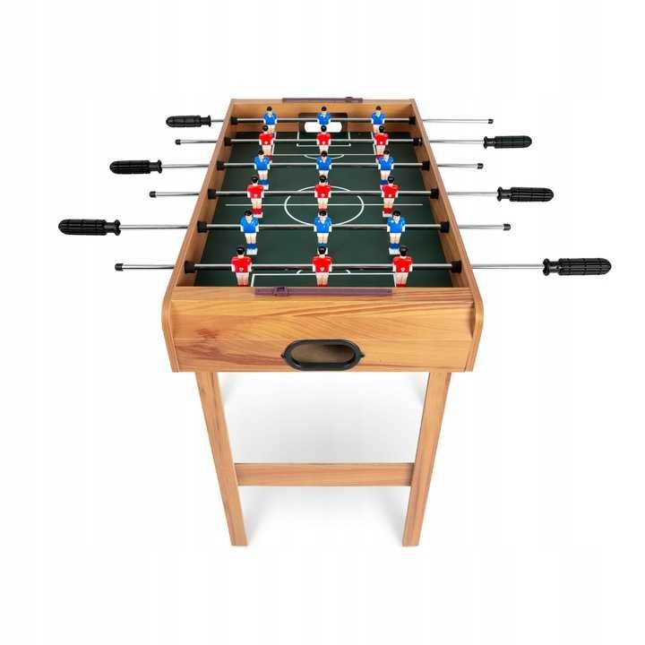 PIŁKARZYKI STOŁOWE stół do gry w piłkarzyki drewniany
