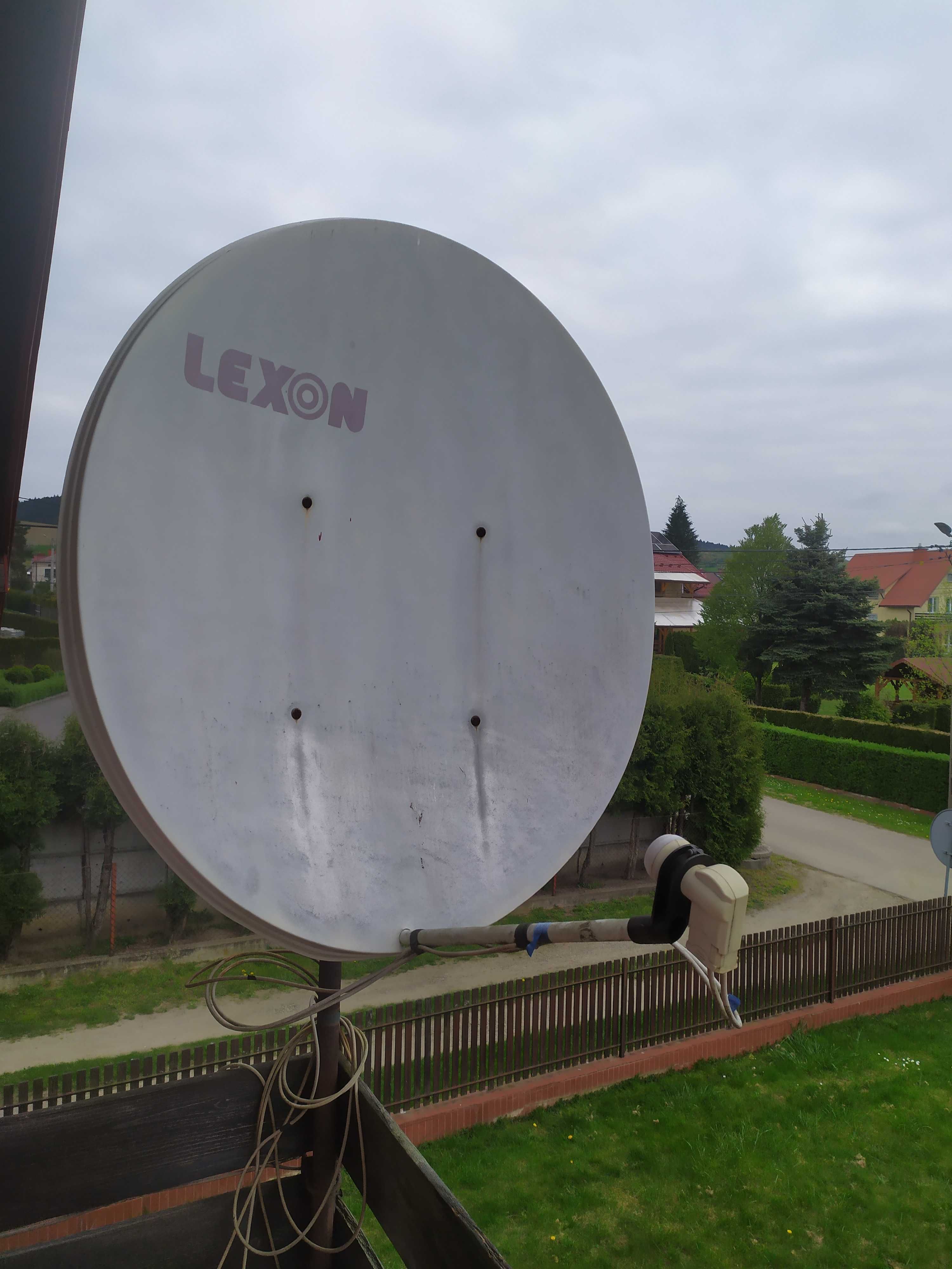 Duża antena satelitarna!