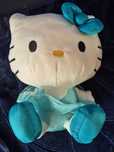 Maskotka hello kitty sanrio niebieska