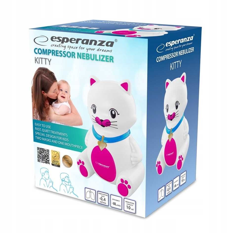 Esperanza ECN003 Kitty Inhalator Nebulizator