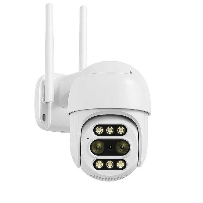 Камера з зумом Х8 8мп бінокулярна відеоспостереження вулична, WIFI IP