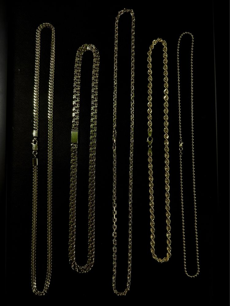 Złoty Łańcuch Cuban Link - 50G 585 14K