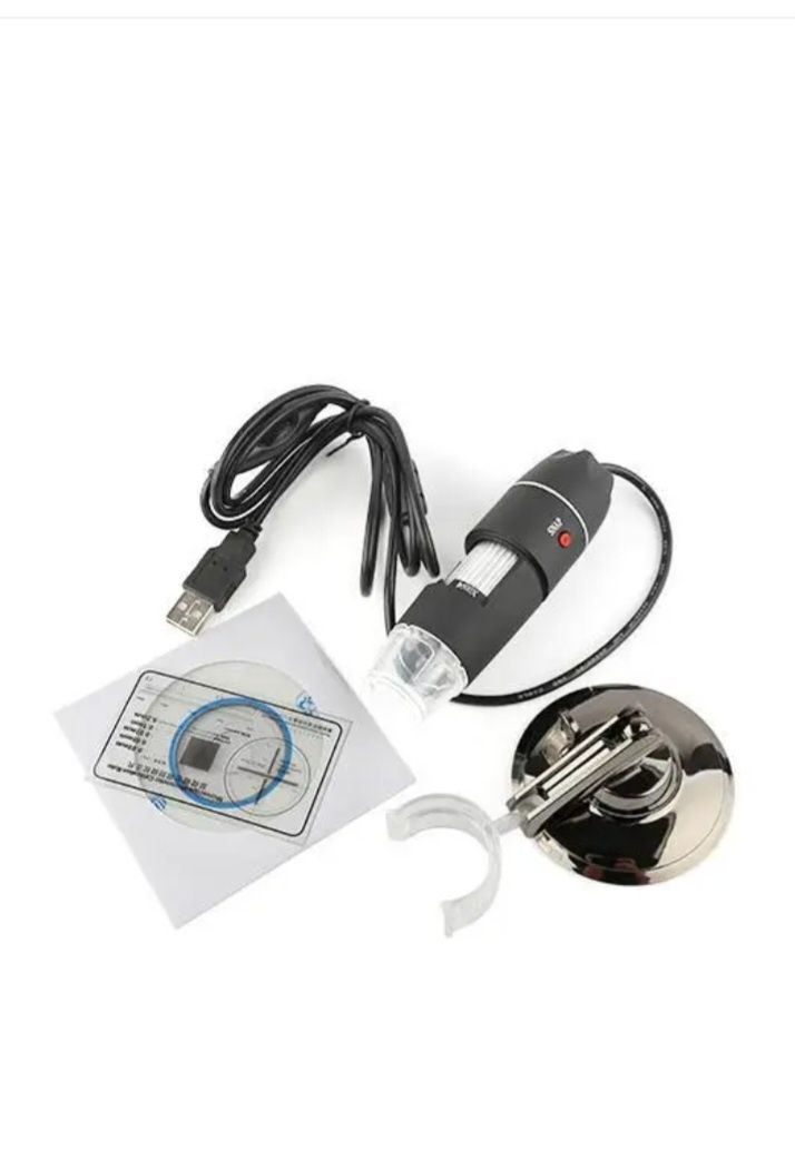 Електронний мікроскоп USB 1000 крат на підставці