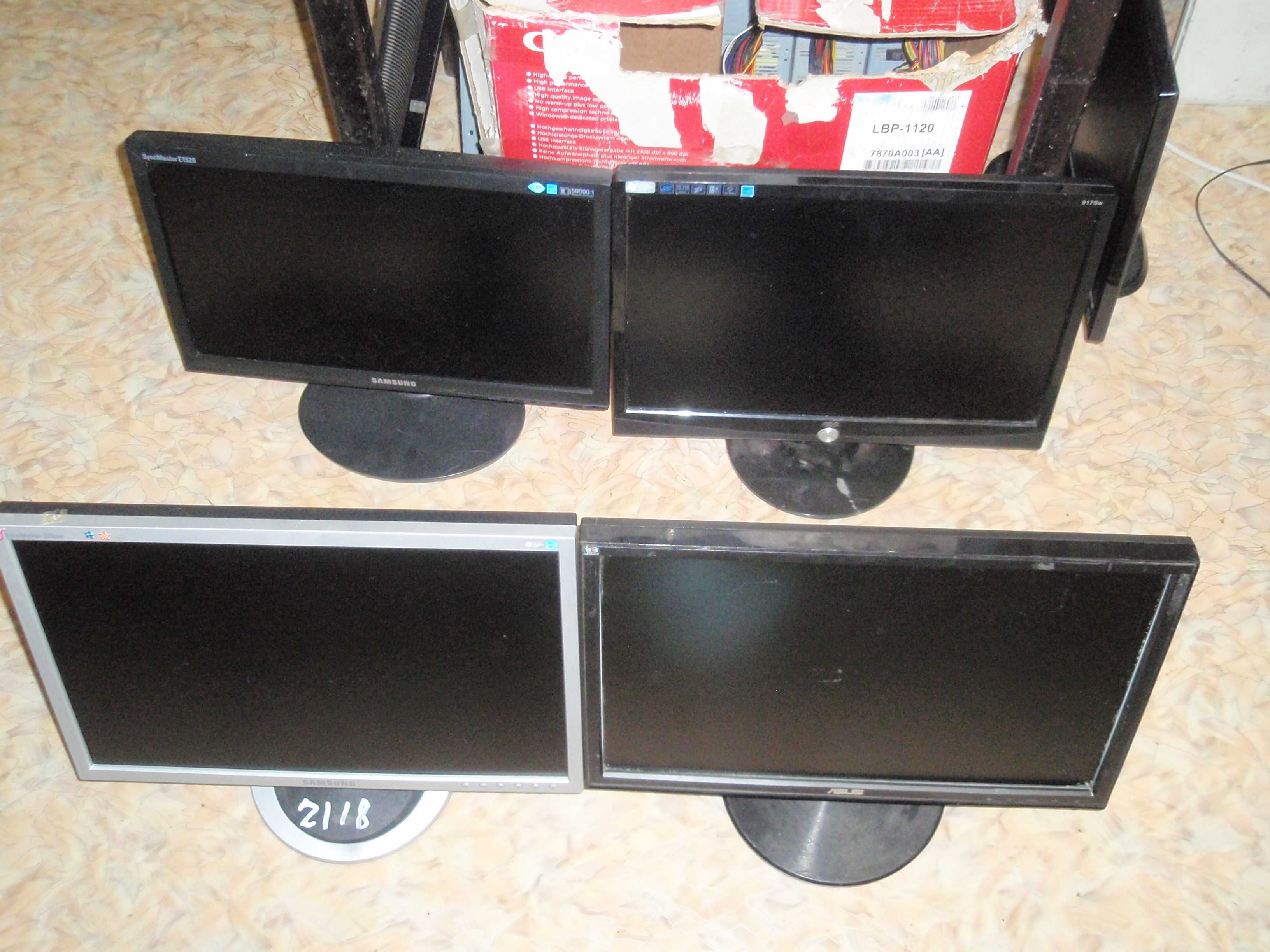 asus, LG, samsung, acer 18,5-19" широкоформатный
