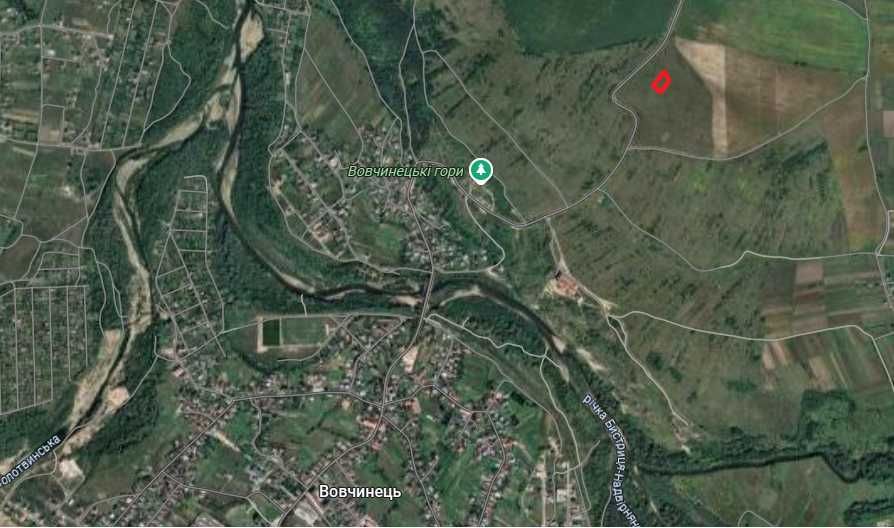 Продаю земельну ділянку в с. Вовчинці