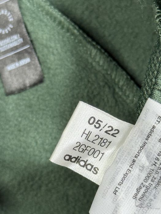 Adidas спортивные штаны оригинал зелёные размер L