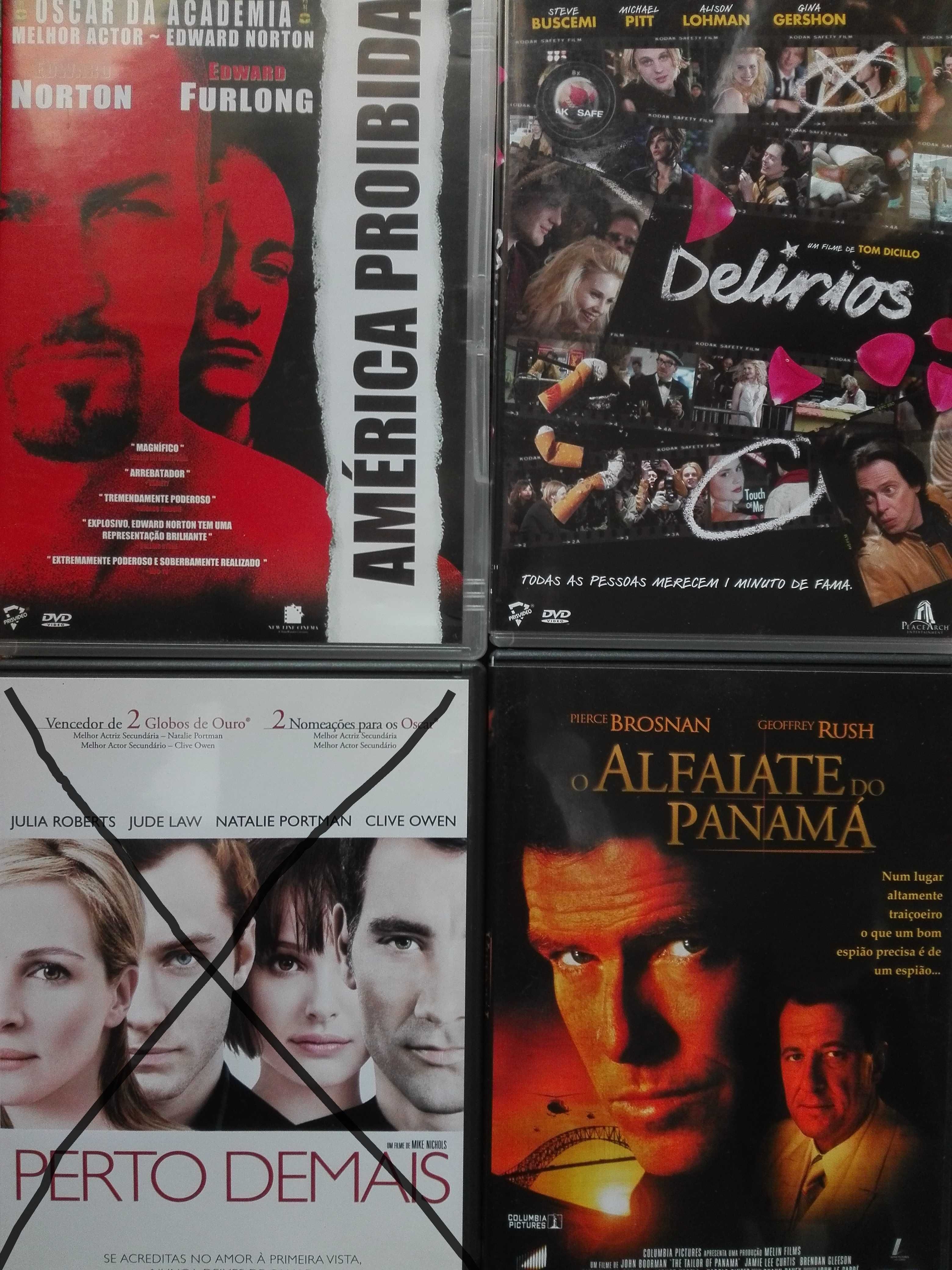 Filmes DVD como novos (não selados, coleção) Legendas Português