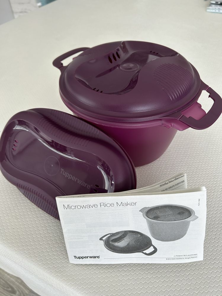 Tupperware MicroArroz e MicroDelicia Oval