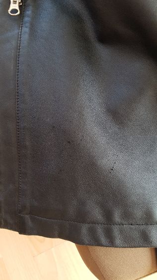 Damski płaszcz ze skóry rozmiar 36-38