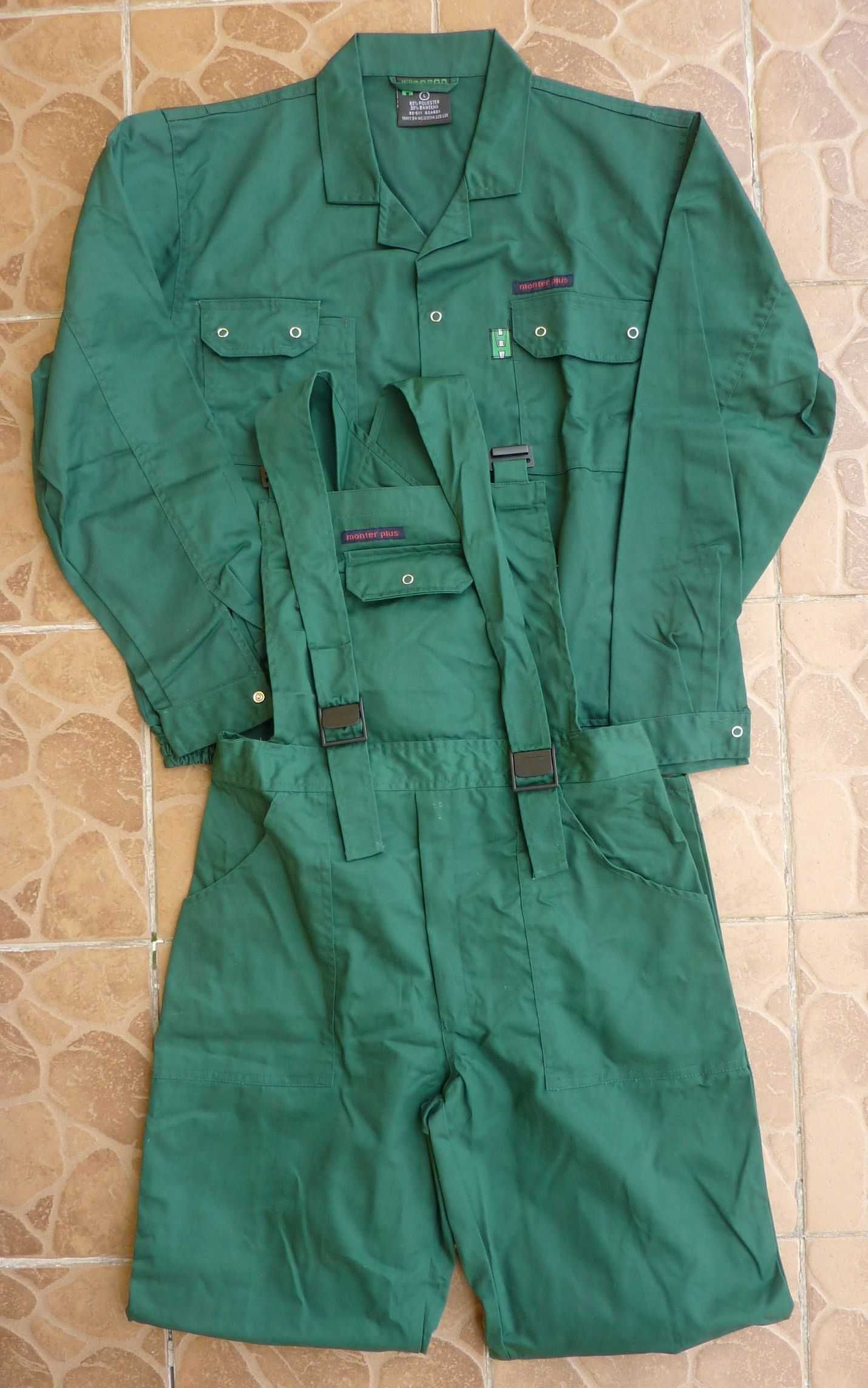 spodnie ogrodniczki i bluza - ROBOD - model MONTER PLUS - 182/108