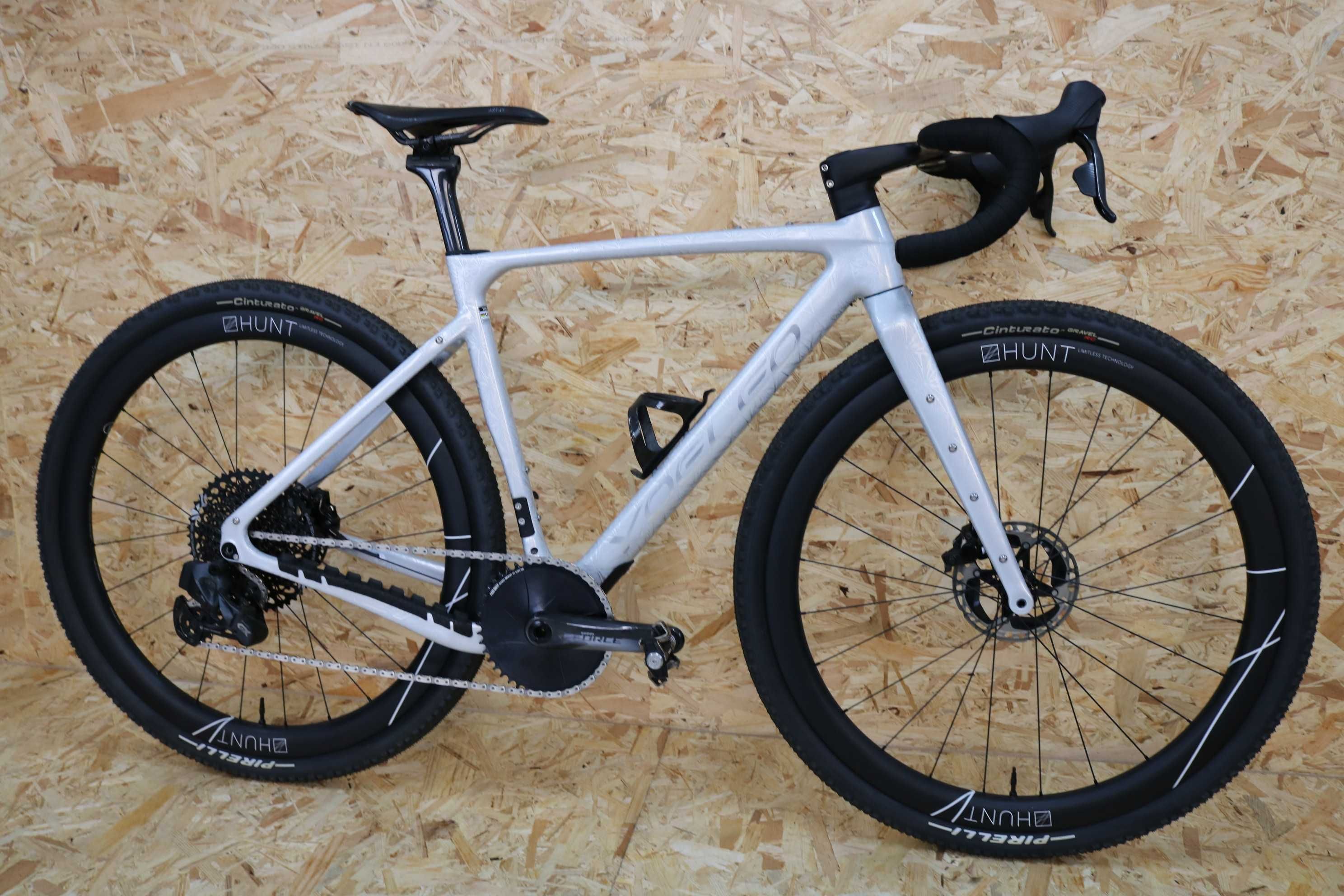 Bicicleta Gravel Yoeleo G21 - Sram Force AXS - Rodas HUNT carbono