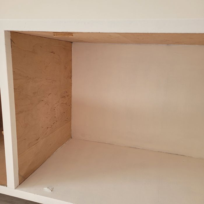 Komoda, szafka rtv z lat 60-tych polska, ręcznie robiona drewniana