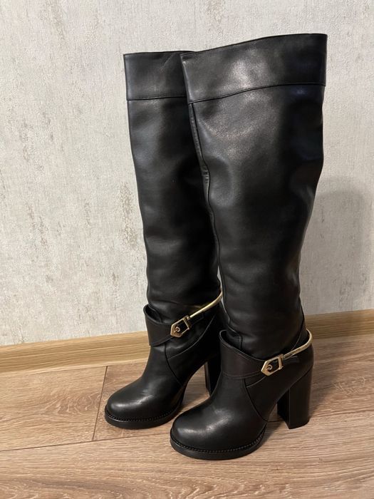 Чоботи осінь,натуральна шкіра