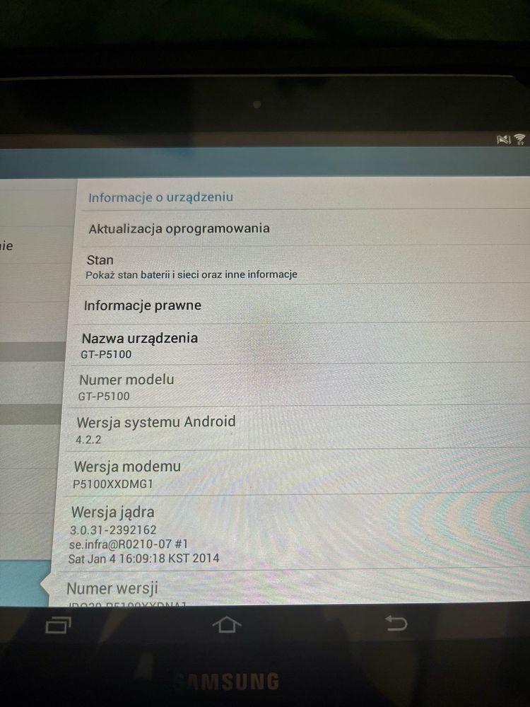 Tablet Samsung Galaxy Tab 2 10.1 GT-P5100 | 16GB | 3G
