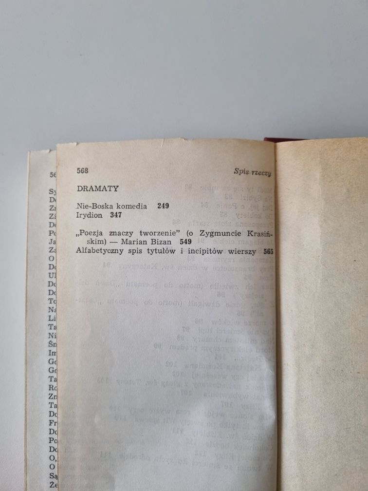 Zygmunt Krasiński - Wiersze, poematy, dramaty