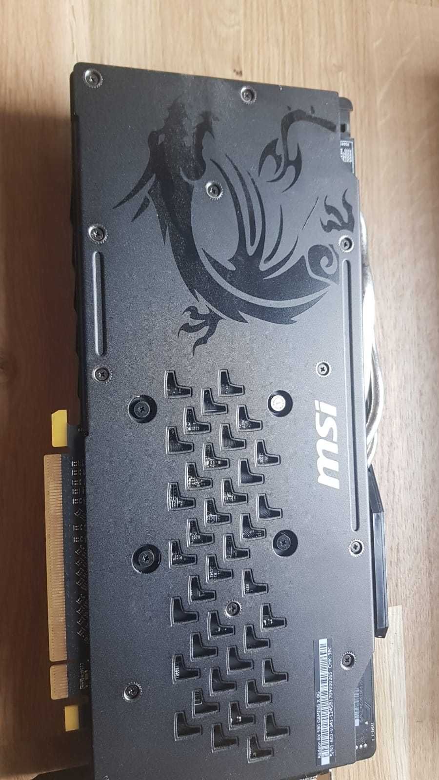 RX580 8GB MSI z pudełkiem
