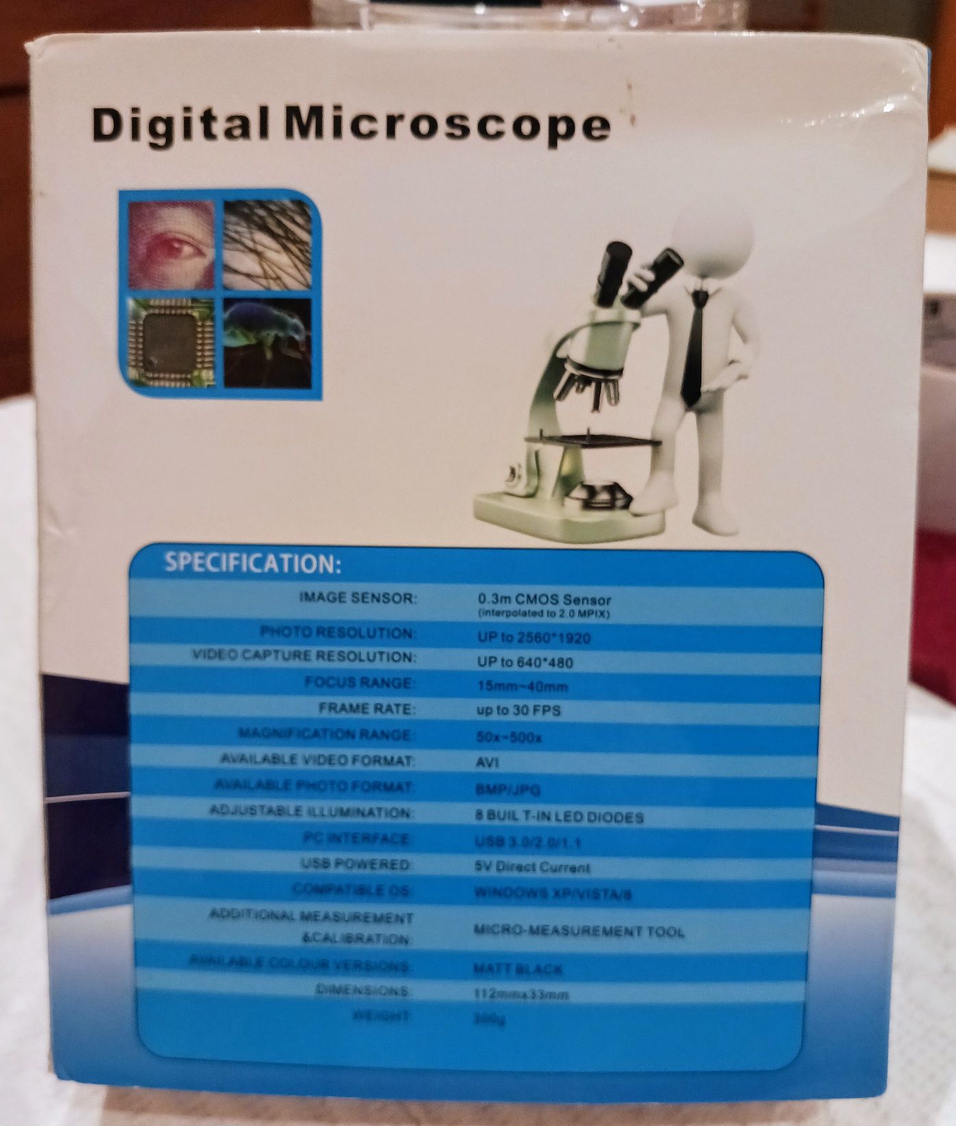 Microscópio digital