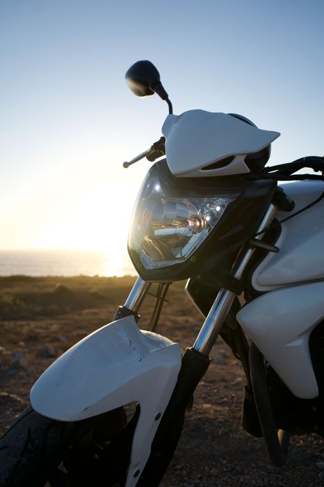 SYM Wolf 125cc (Branca) - pronta a andar, fiável e com extras!