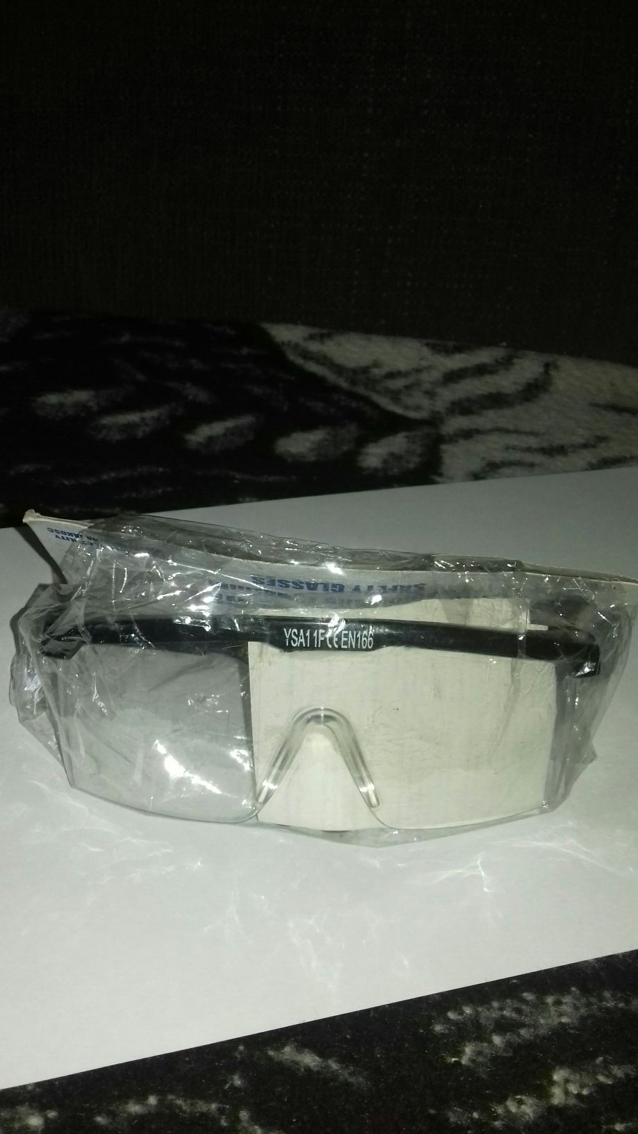 Dwie Pary Nowe Okulary Ochronne Safety Glasses i Sperian.