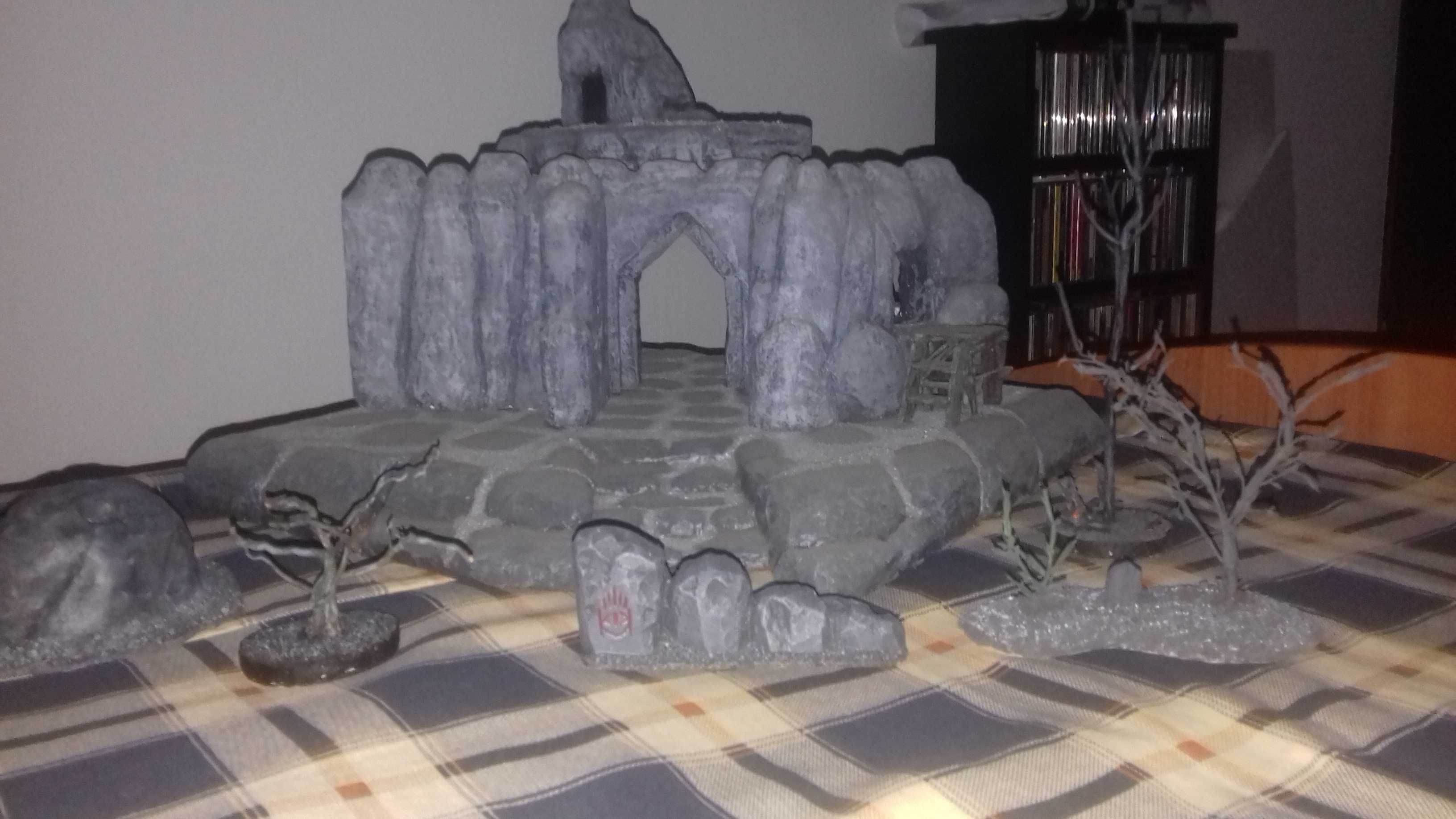 Cenografia para jogos de tabuleiro D&D e Games Workshop