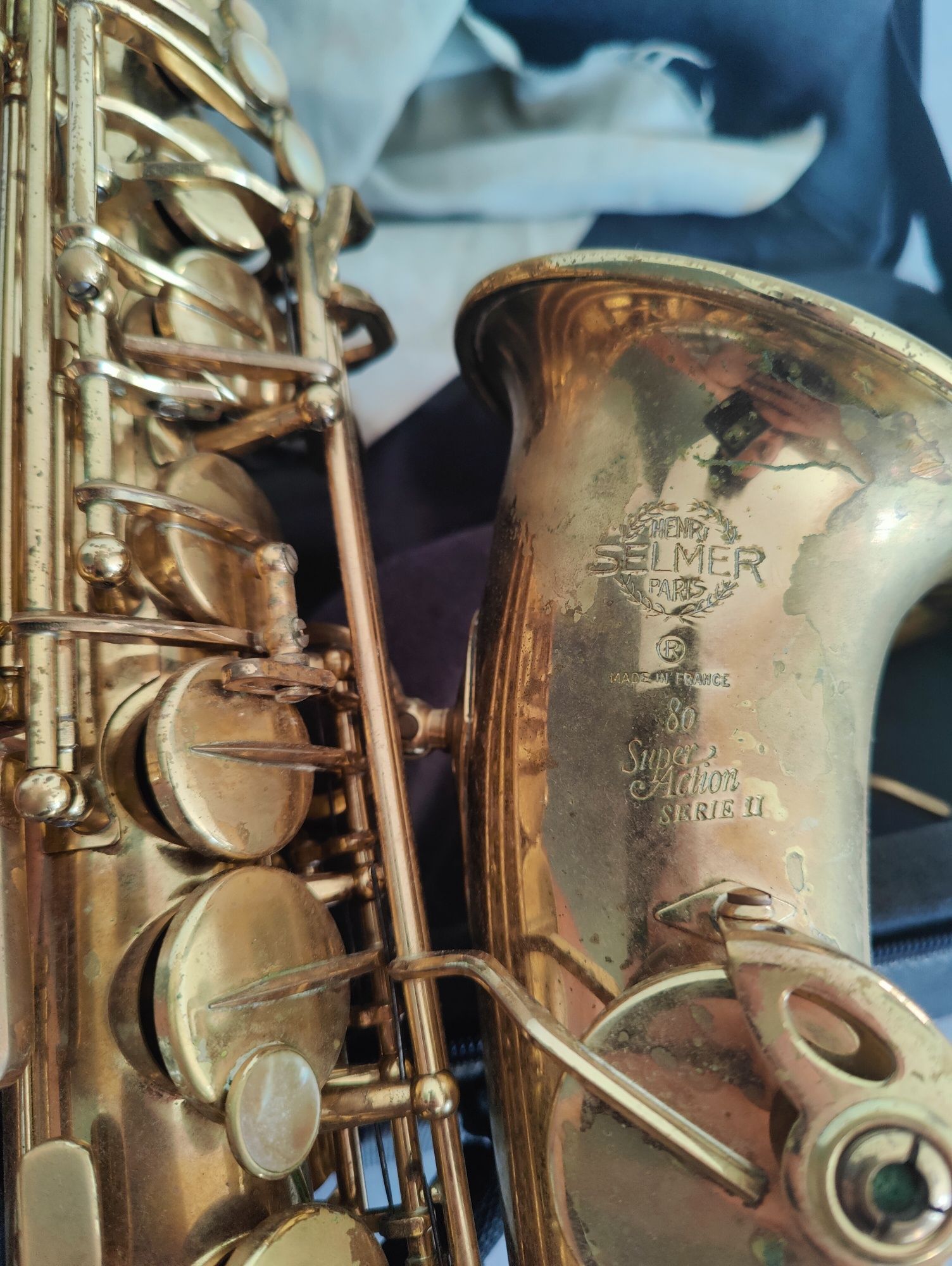 Saxofone Alto - Selmer SA80 Series II