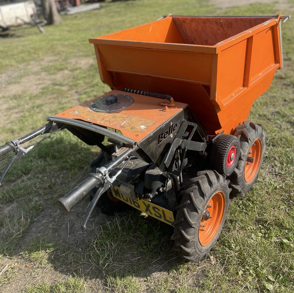 Taczka spalinowa/wozidlo budowlane 4x4 belle