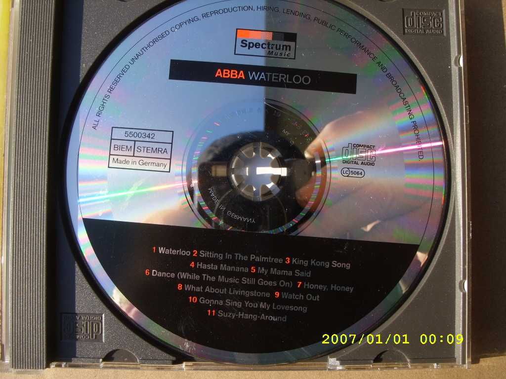 51. Plyta CD; ABBA--Waterloo , 1993 rok.