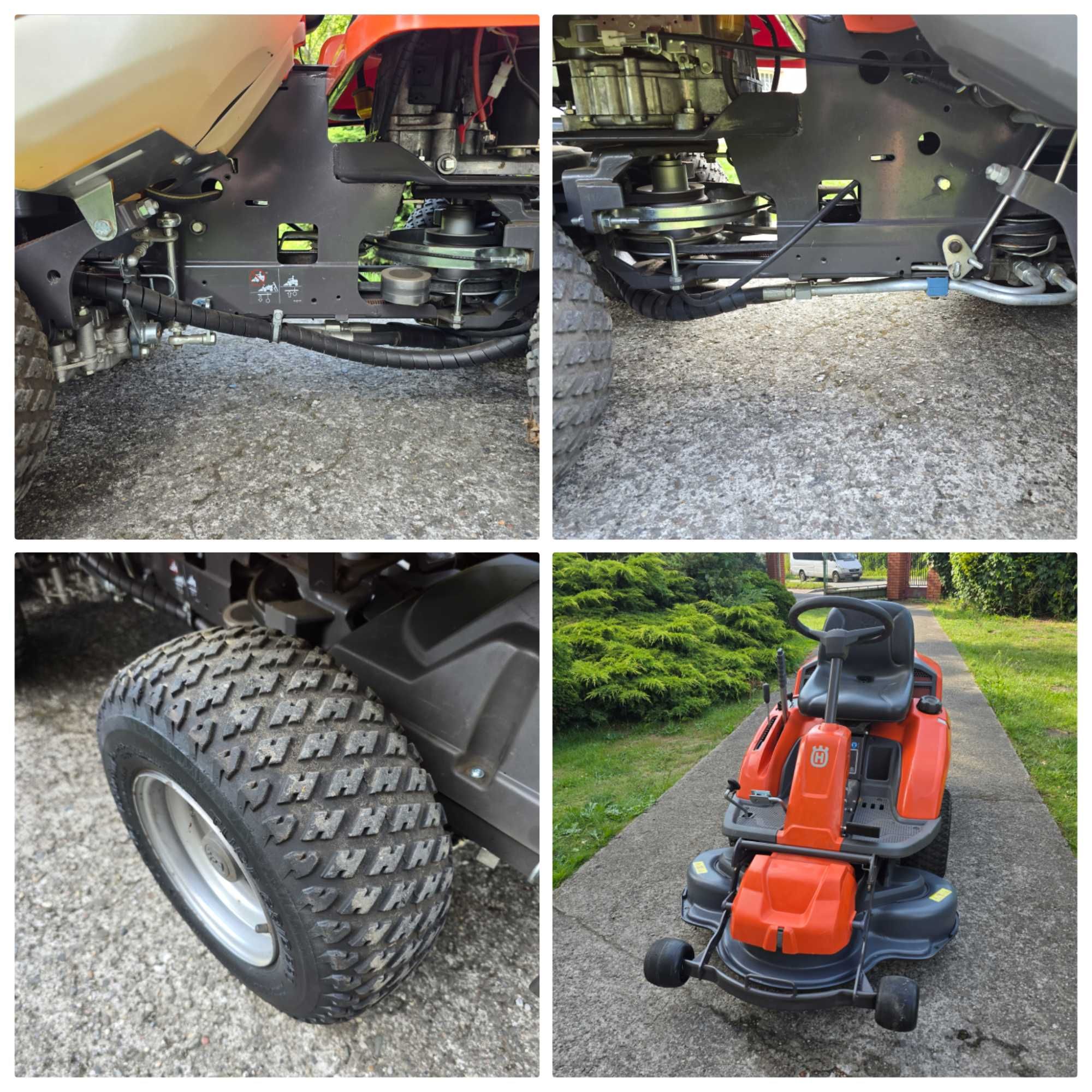 Traktorek kosiarka Husqvarna RIDER MULCZER 4x4AWD 15.5KM B&S SuperStan