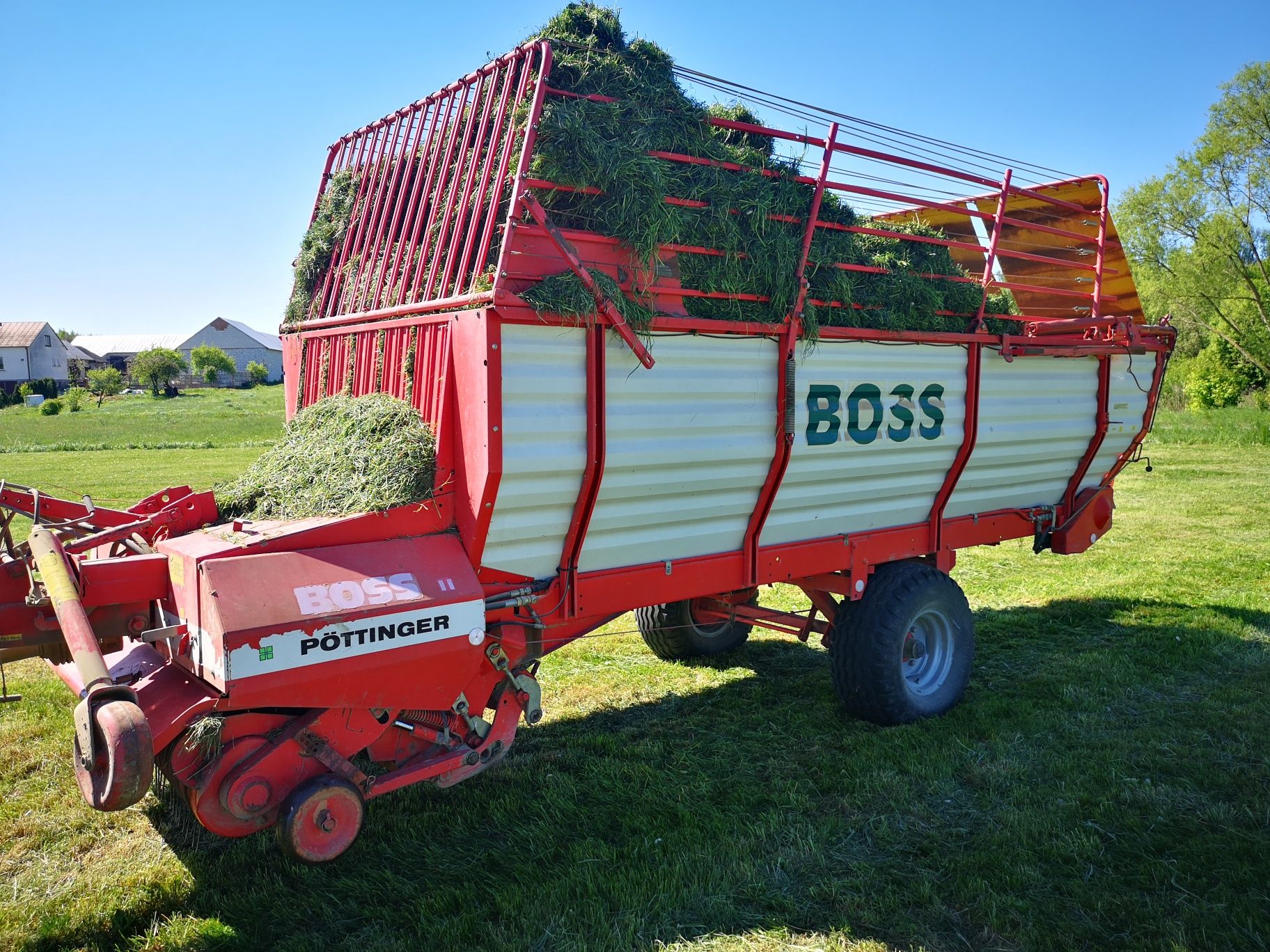 Przyczepa samozbierająca pottinger Boss II