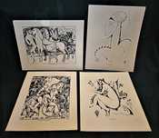 Xilogravuras Amadeo Souza Cardoso Lote 2