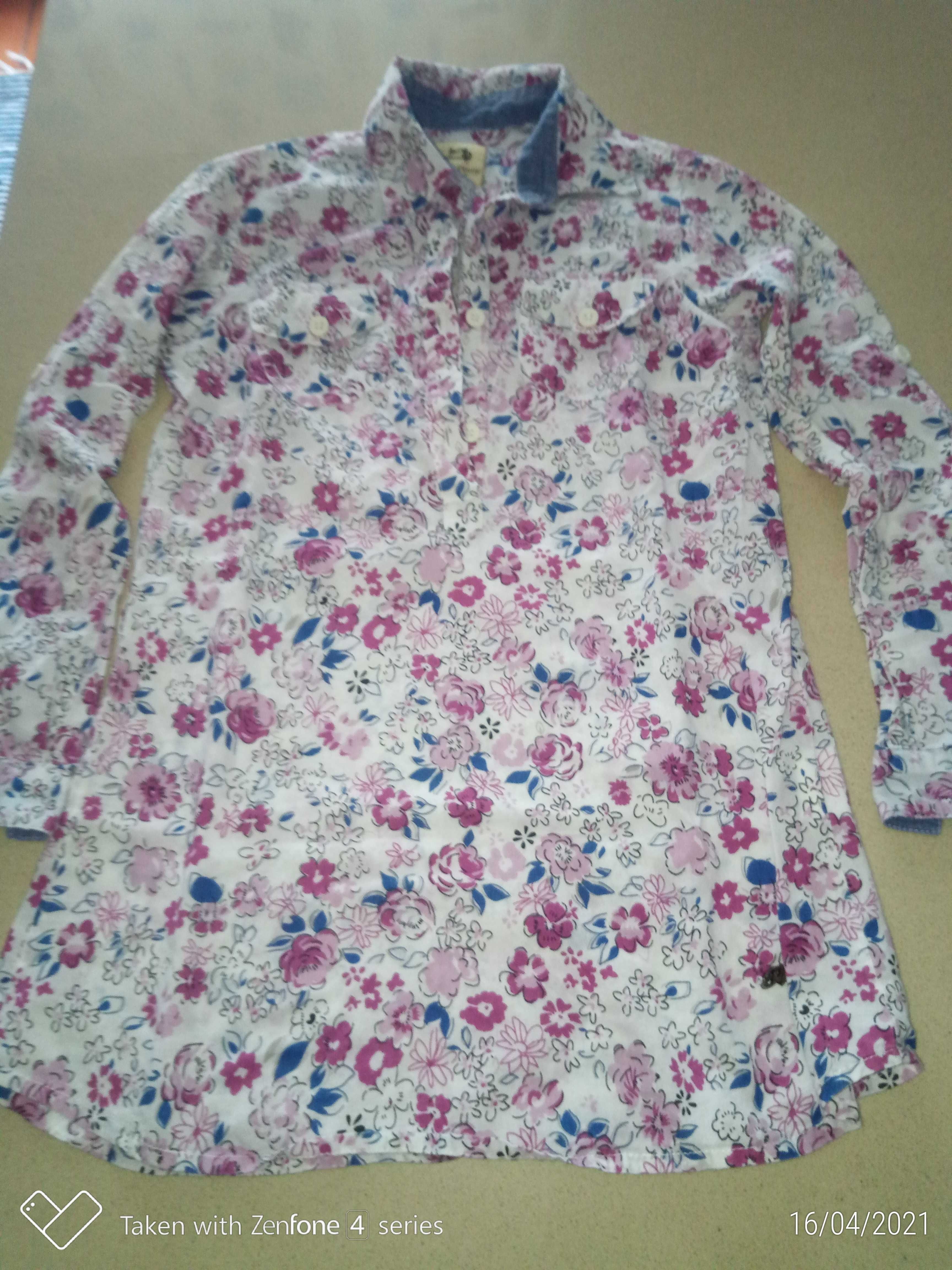 Camisa de menina 7/8 anos TIFFOSI