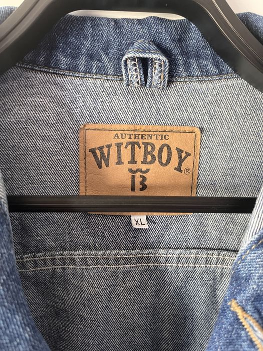 kurtka jeansowa retro vintage meska