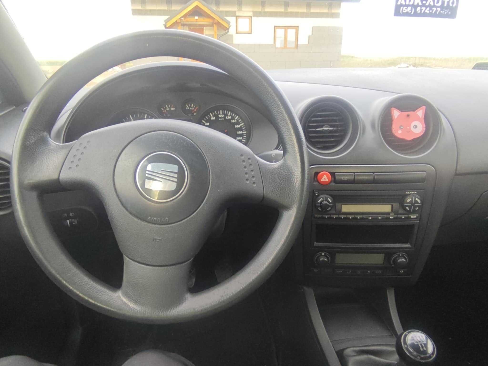Seat Ibiza 6L 1,4/ 74 KM/ Benzyna/Gaz/ 2004 Rocznik