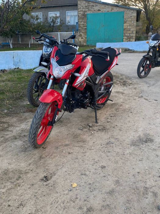 Мотоцикл полностью готов до покатушек