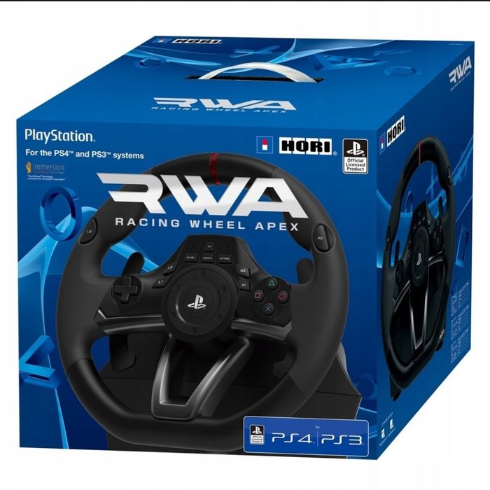 Kierownica Hori RWA Ps4,Ps3,Pc