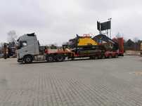 Transport Maszyn Budowlanych Rolniczych Niskopodwoziowy ponadgabarytow