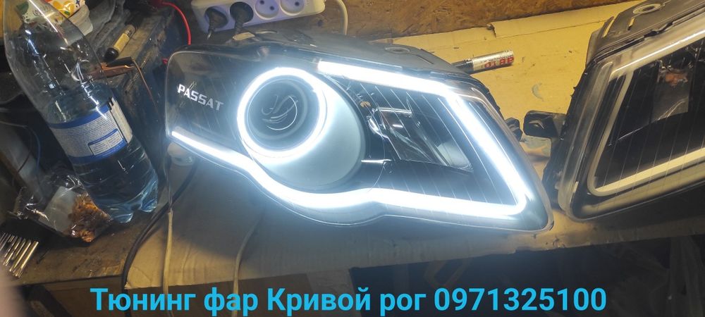 Фары Passst b6,пассат б6