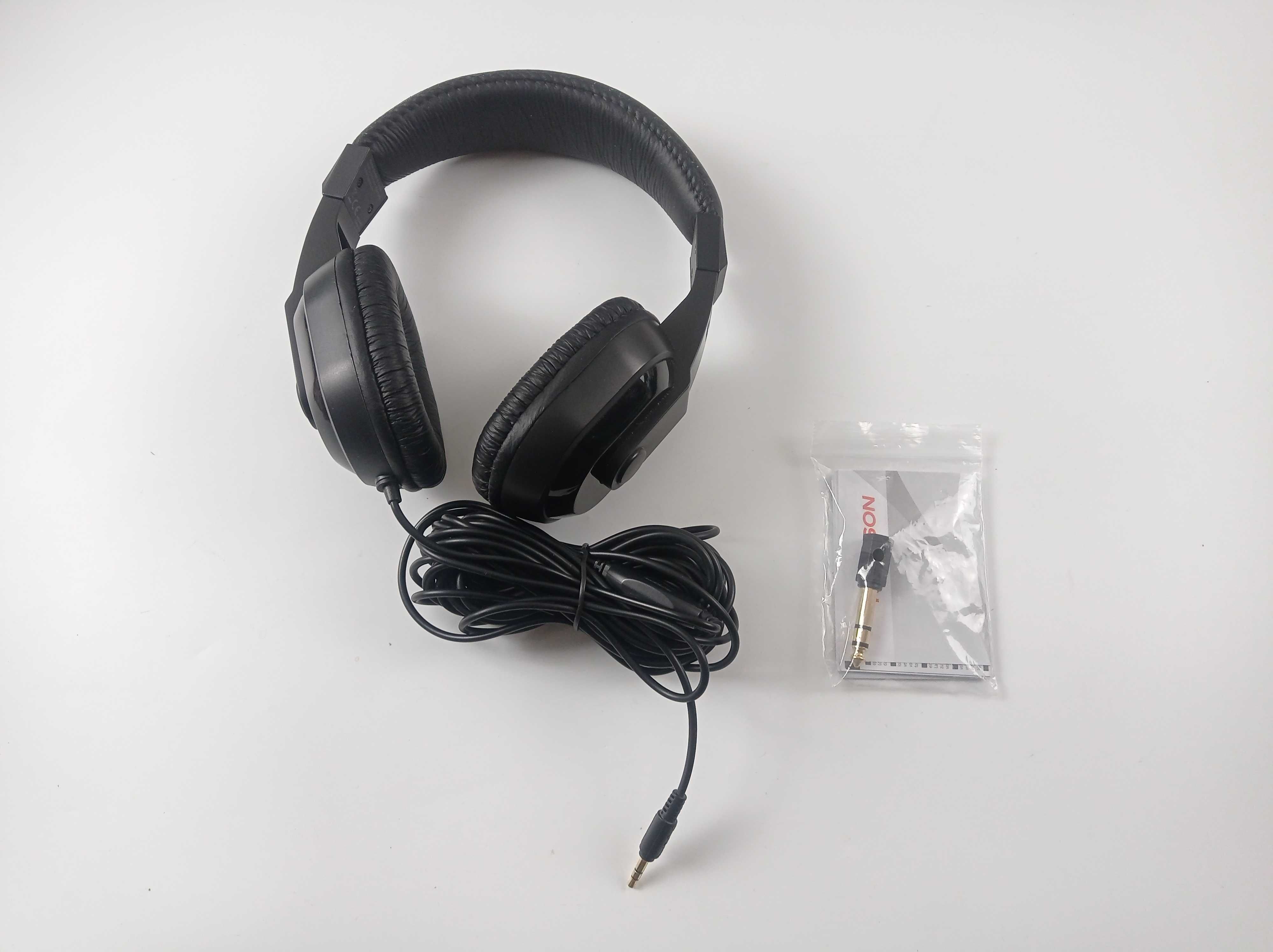 THOMSON Słuchawki nauszne audio HED4407 czarne