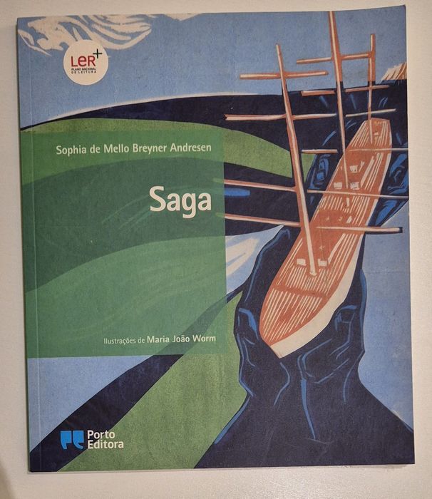 Livro "Saga” – Sophia de Mello Breyner - Escolar