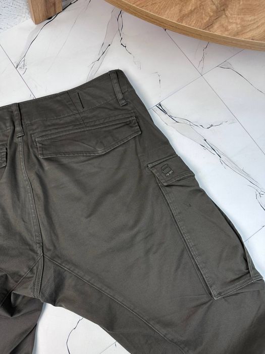 Карго-штани G-Star Rovic Zip 3d Tapered хакі 31/32