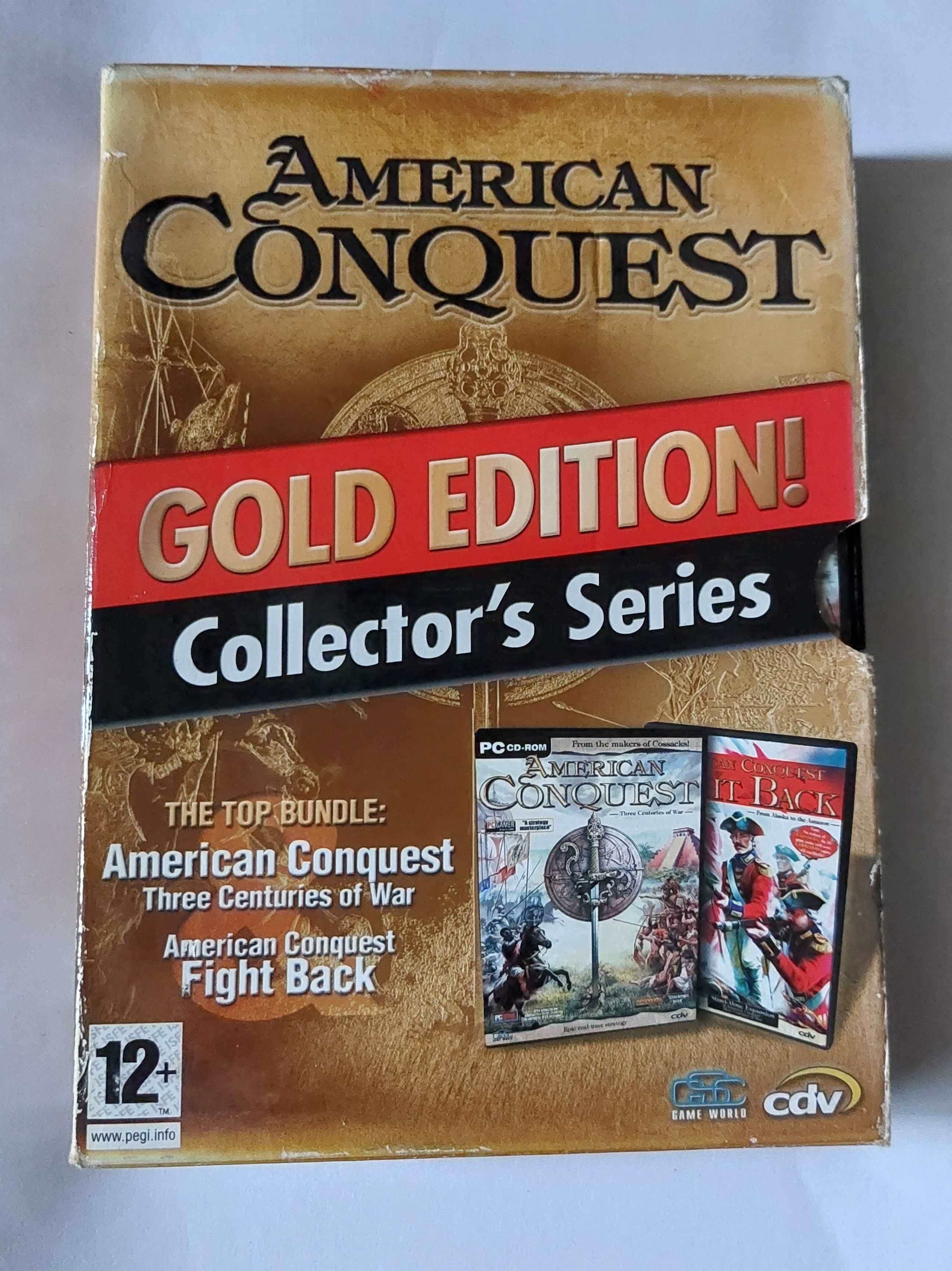 AMERICAN CONQUEST Gold Edition | podstawa plus dodatek | gry na PC