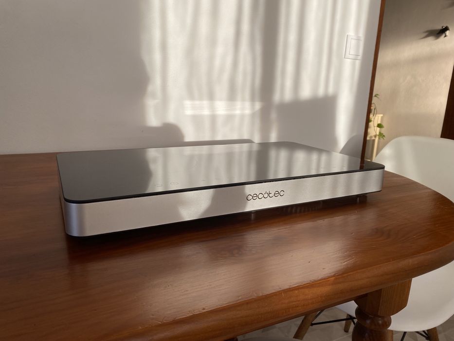 Placa de indução portátil CECOTEC 2 fogos