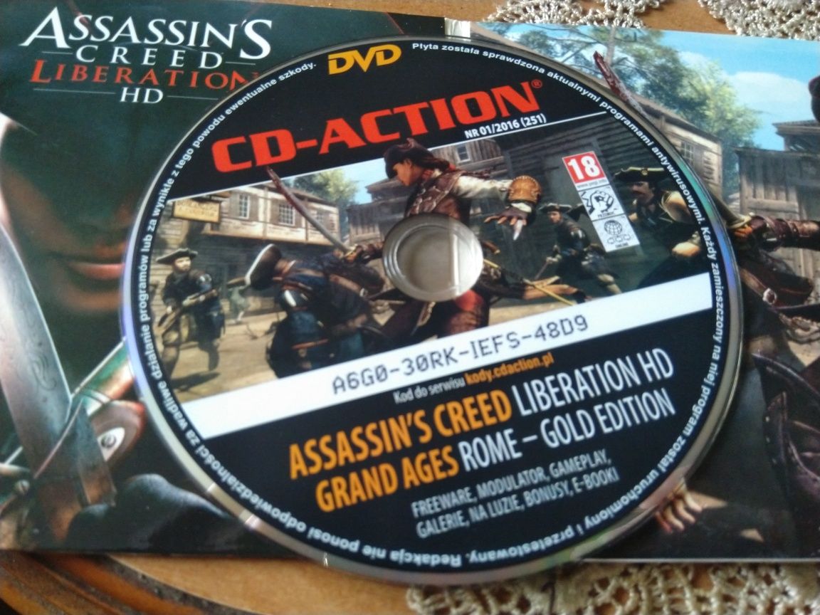 Gry na PC CD-Action nr 251, Assassin's Creed liberation, Grand ages dv
