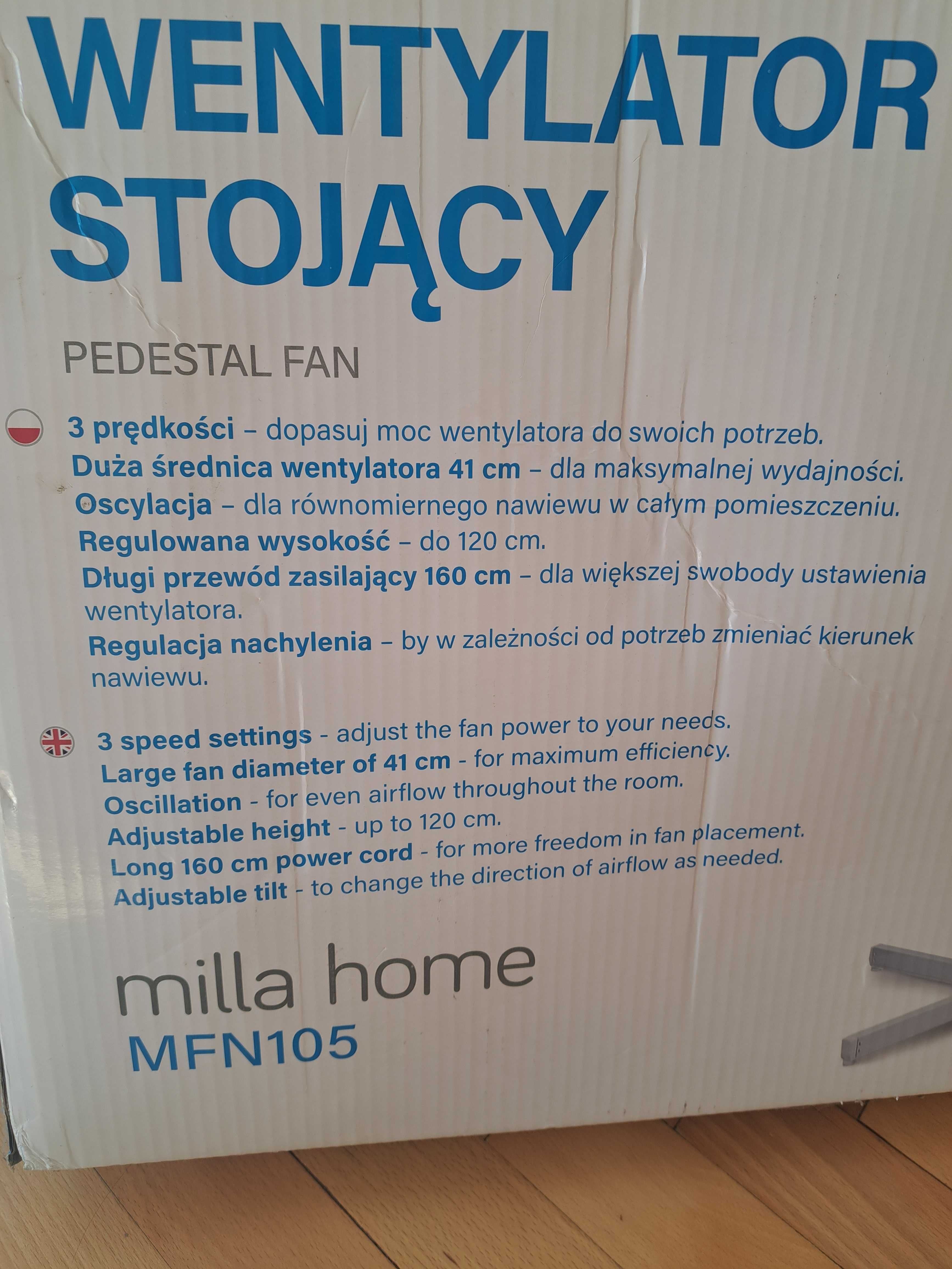 Wiatrak wolnostojacy, stan idealny